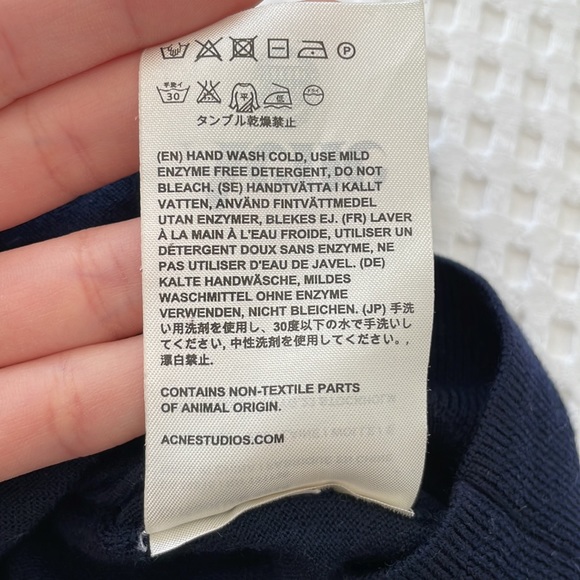 💜 acne studios mens cardigan - Picture 5 of 5